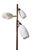 Lightolier Mid 20th Century Three Light Pole Lamp After Thurston C 1950/60's For Sale - Image 4 of 17
