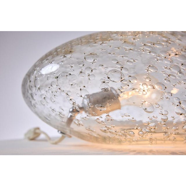 Metal Murano Glass Table Lamp by La Murrina, 1970s For Sale - Image 7 of 8