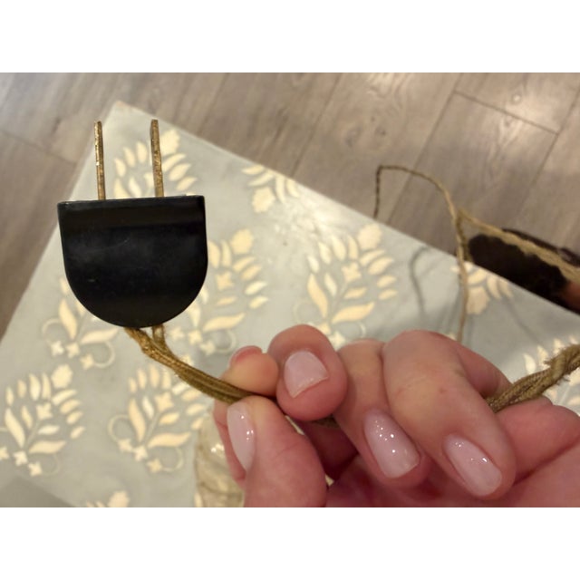 1980s Ondoso Donghia Murano Glass Lamp With Gold Dust Aventurine For Sale In Los Angeles - Image 6 of 7