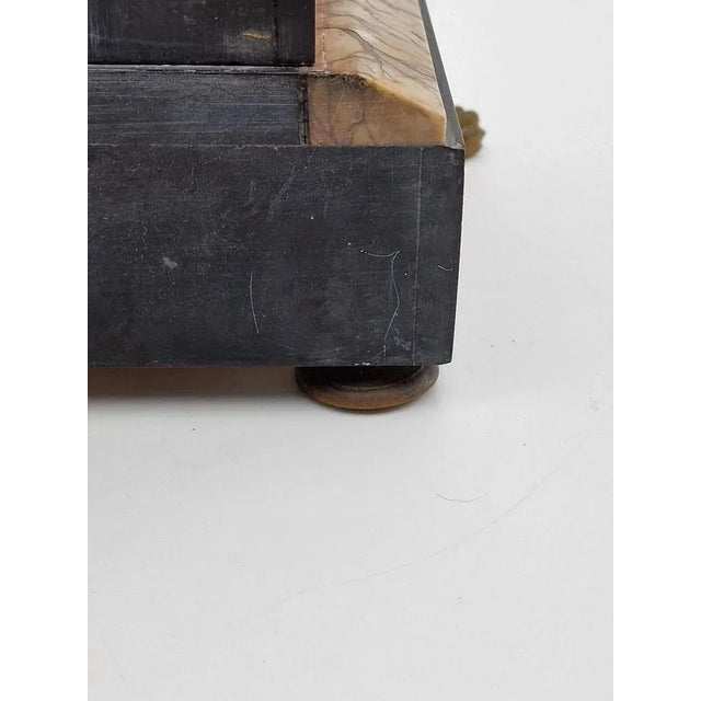 French Marble Pendulum Clock For Sale - Image 6 of 11