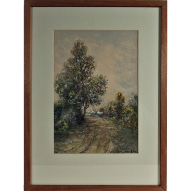 Raphael Senseman, Landscape with Cattle For Sale In San Francisco - Image 6 of 6