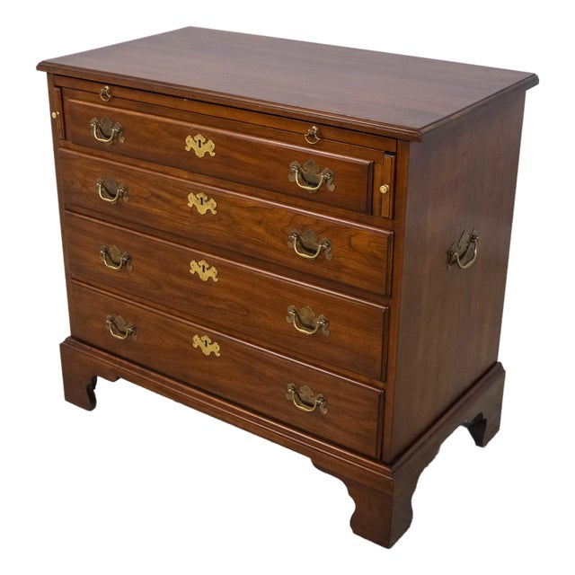 Henkel Harris Cherry 4 Drawer Bachelors Chest For Sale
