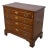 Henkel Harris Cherry 4 Drawer Bachelors Chest For Sale
