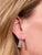 Metal The Gianna: Art Deco Platinum Diamond Dangle Earrings For Sale - Image 7 of 7