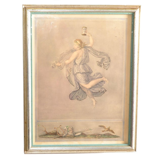 Borghese 1890 Steel Engraving Greco Roman Scene Bernard Picture Co. New York For Sale - Image 13 of 13