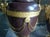 Metal 20th Century French Rouge Marble Bronze Ormolu Urns - a Pair For Sale - Image 7 of 13