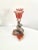 Herend Rare Dolphin / Koi Fish Rust Handpainted Porcelaine Double Candlestick For Sale In San Diego - Image 6 of 6