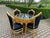 1970s 1970s Italian Baroque Gold Velvet Dining Set - 5 PCS For Sale - Image 5 of 18