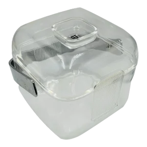 1970s Vintage Acrylic Lucite Guzzini Ice Bucket