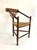 Early 20th Century Dutch Oak Corner Triangle Chair Early 20th C For Sale - Image 5 of 11