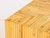 Late 20th Century Gabriella Crespi Style Modern Bamboo Side Table For Sale - Image 5 of 7