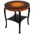 Swedish Art Deco Dark Flame Birch and Golden Elm Side Table With Shelf For Sale - Image 9 of 9