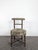 Napoleon III Smoking Chair in Twisted Blackened Wood with Foliage Tapestry For Sale - Image 3 of 8