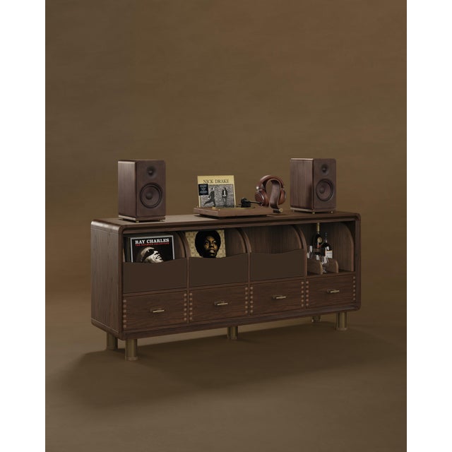 Metal Edward Sideboard by Wood Tailors Club For Sale - Image 7 of 18
