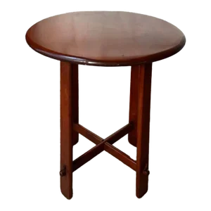 Early 20th Century Antique Art & Craft Style Mahogany Side Table.