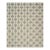 6x9 Sloane Cozy Grey Chain-Link Trellis Contemporary Flatweave Wool Carpet Rug For Sale