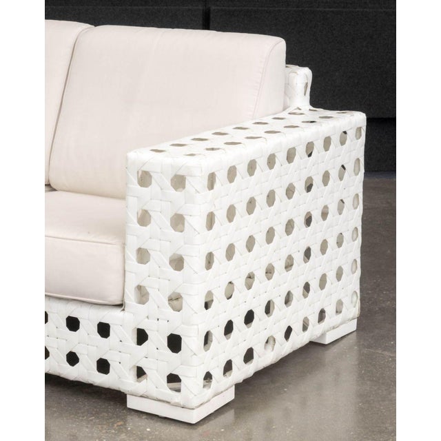 Skyline Design Three-Seat Sofa For Sale In New York - Image 6 of 9