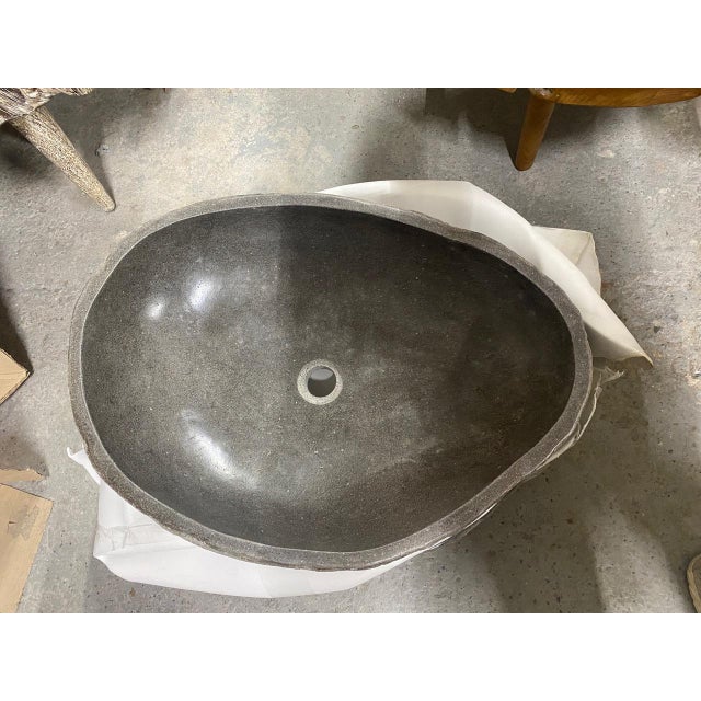 Andrianna Shamaris River Rock Vessel For Sale - Image 18 of 18