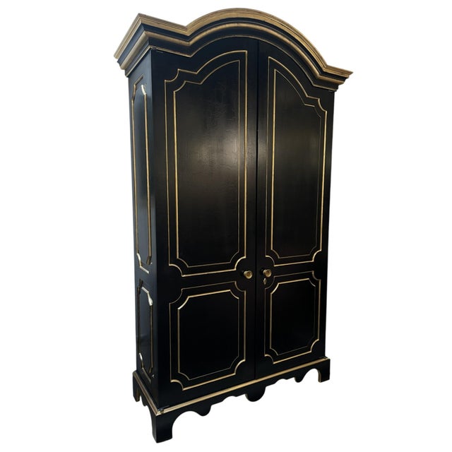 Contemporary Dennis & Leen Fontenay 22k Gold Leaf Cabinet, Attributed For Sale - Image 3 of 10