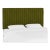 Margaux Headboard in Apple Green Classic Velvet, Full For Sale
