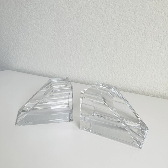 Ralph Lauren Crystal Bookends - A Pair For Sale In Sacramento - Image 6 of 12