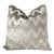 Luxury 24" Schumacher Chevron Velvet Pillow For Sale