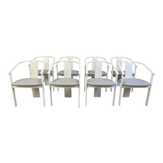 Postmodern Spanish Dining Chairs, 1980s, Set of 8 For Sale
