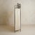 Mid 20th Century Vintage French Four-Panel Hammered Iron Folding Screen with Pleated Fabric For Sale - Image 5 of 11