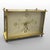 1960s Vintage Ge Telechron Brass Desk Clock Mid Century Modern West Germany For Sale - Image 5 of 10
