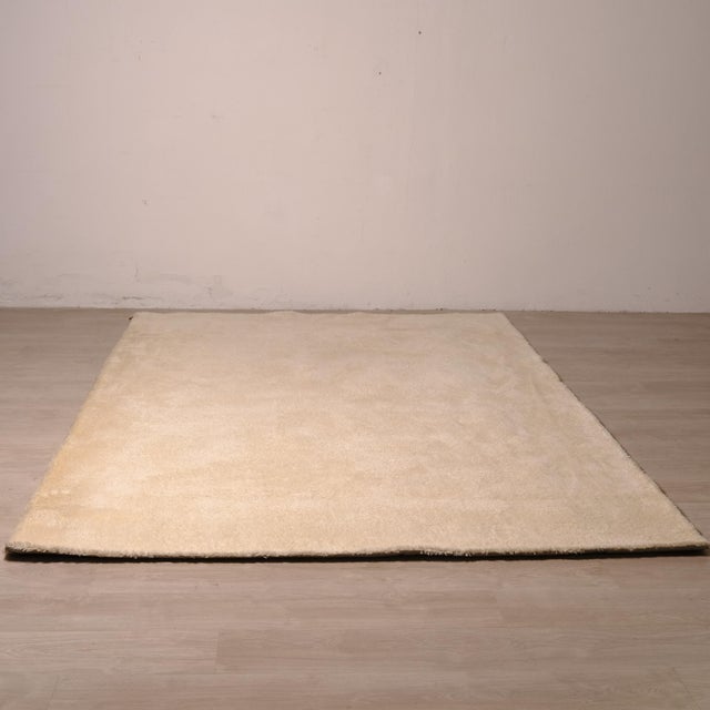 Stubb Rug in Beige Wool and Linen by Gunilla Lagerhem Ullberg for Kasthall, 2010s For Sale - Image 11 of 15