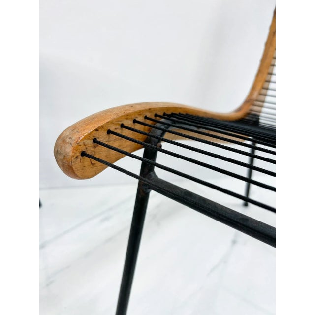 String Chairs With Matching Table by Carl Koch, Vermont Tubbs, 1950's ...