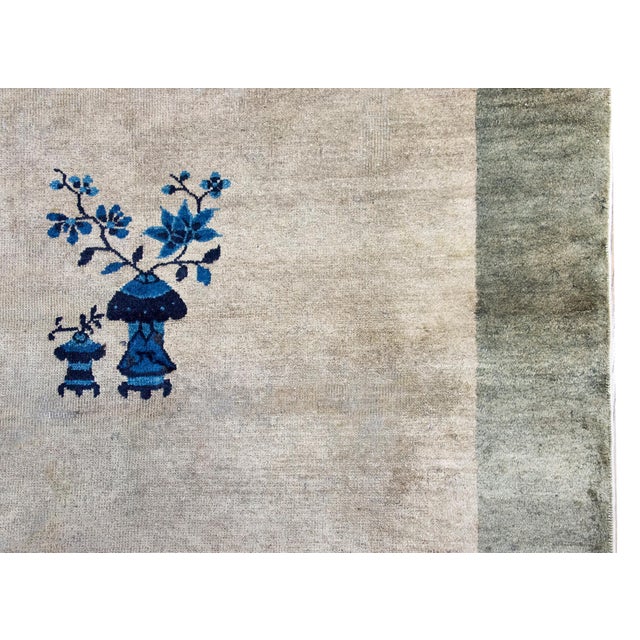 Textile Early 20th Century Chinese Art Deco Rug For Sale - Image 7 of 15