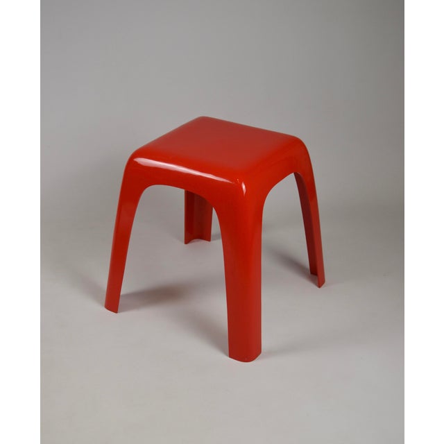 Small Stool by Castiglioni for Valenti, Italy, 1970s For Sale - Image 12 of 18