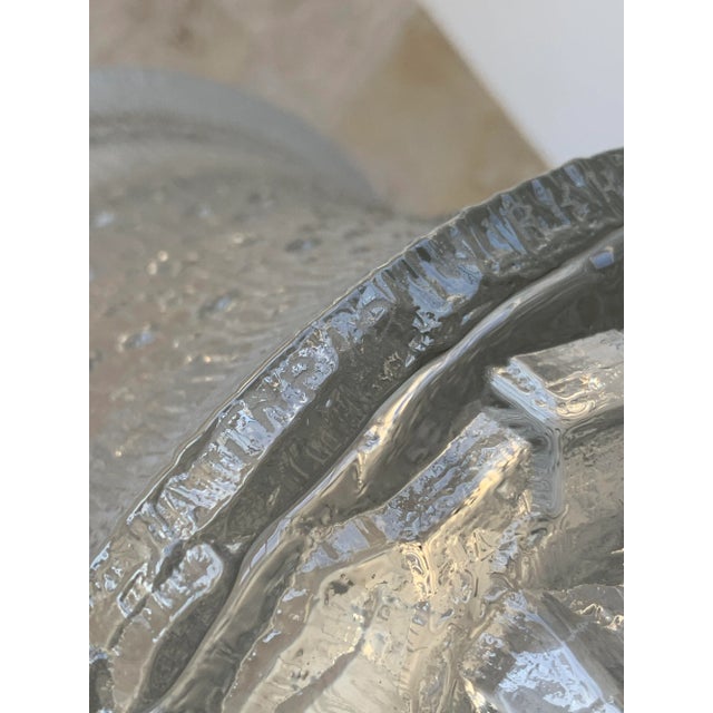 Vintage Tapio Wirkkala Cast Glass Champagne Vessel, Signed, Circa 1970s For Sale - Image 11 of 12