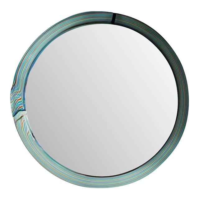 1960s Murano Rainbow Flush Mount For Sale