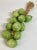 1970s Italian Ceramic Glazed Green Limes on Straw For Sale - Image 5 of 12