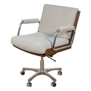 Mid-Century Swivel Office Chair by Gordon Russell for Giroflex, United Knigdom, 1970s For Sale