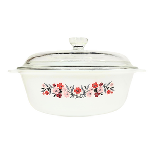 Spring Flower Casserole Dish