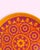 Orange Vintage Tray from Elite Trays, United Kingdom, 1970s For Sale - Image 8 of 11