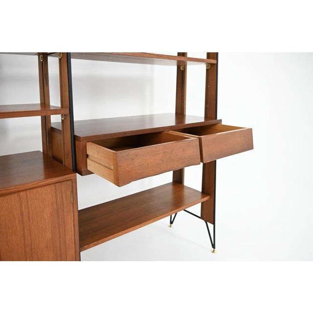Italian Wall Unit, 1950s For Sale - Image 10 of 16