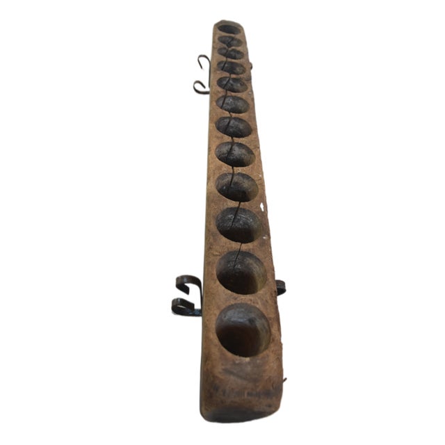 Vintage Mexican Sugar Mold Votive Candle Holder Centerpiece For Sale - Image 4 of 6