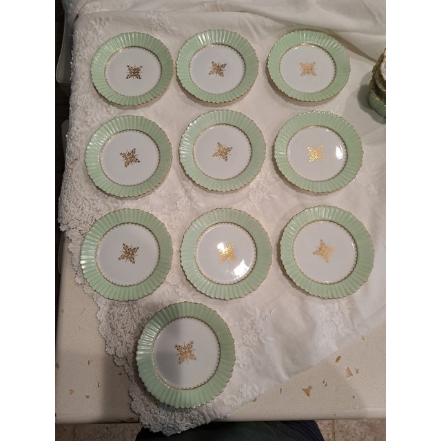 Antique Dessert Cups and Saucers - Set of 20 For Sale - Image 12 of 17