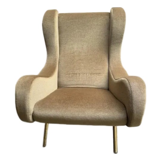 1950s Marco Zanuso Vintage “Senior” Lounge Chair For Sale