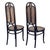 19th Century Vienna Secession Bent Oak & Cane High Back Side Chair No. 16 Attributed to Thonet, Pair For Sale - Image 4 of 10