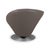 Parabolica Leather Armchair in Grey with Swivel Function by Leolux For Sale - Image 10 of 13