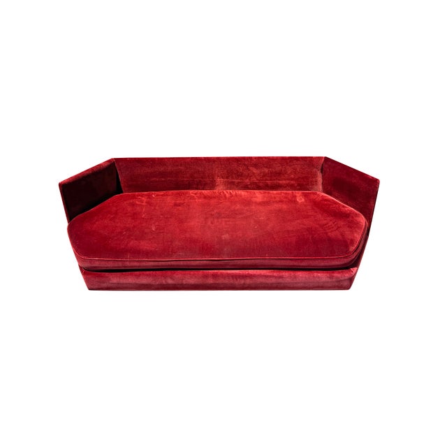 Mid Century Modern Vintage Sofa or Couch in Milo Baughman Style Design Stunning modern design. Comes with back cushion but...