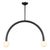 Metal Regina Andrew Happy Steel Pendant, Large, Oil Rubbed Bronze For Sale - Image 7 of 7