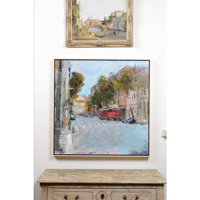 Charleston Desire I, American Contemporary Cityscape Painting by Andy Braitman For Sale In Atlanta - Image 6 of 11