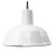 factory hanging light White enamel, white interior E27 / E26 Up to 250V (Europe/UK Standard).The wiring of this item may...