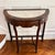 Vintage Marble Insert Demilune Table For Sale - Image 4 of 6